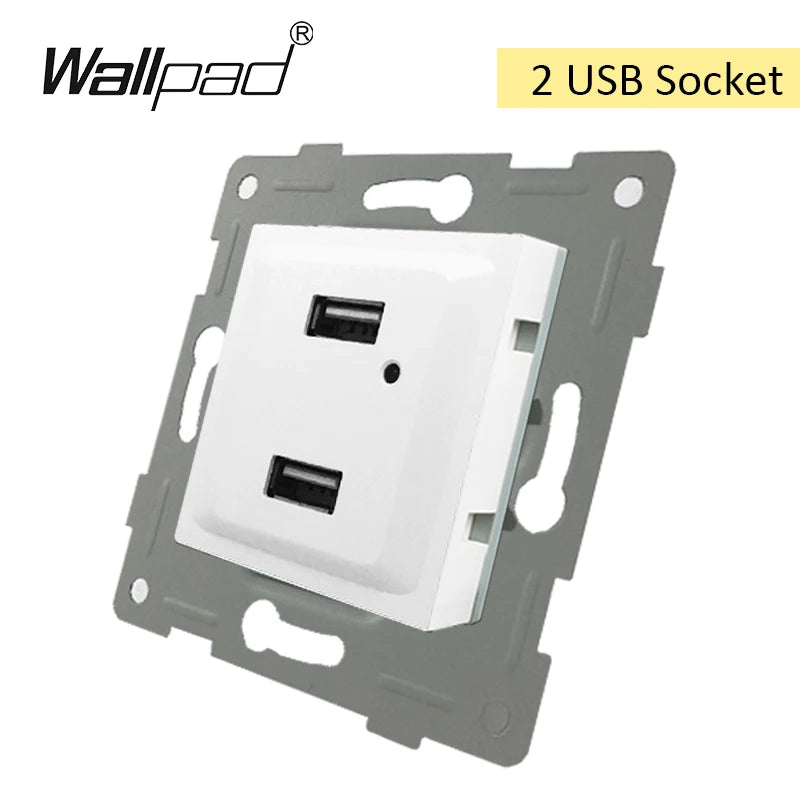 prise murale blanche moderne ports usb interrupteur maison résidentielle