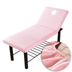 table massage pliable rose moderne fonctionnelle couverture unie opaques adultes salon beauté spa