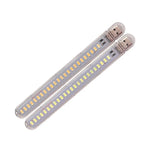 lampe led rechargeable 10 leds blanc moderne flexo usb portable camping