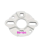 supports led cob blanc modernes fonctionnels 11mm 17mm 23mm 4pcs