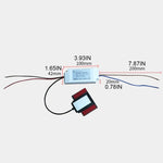 interrupteur tactile anti buée miroir led éclairage salle bain intelligent sensoriel