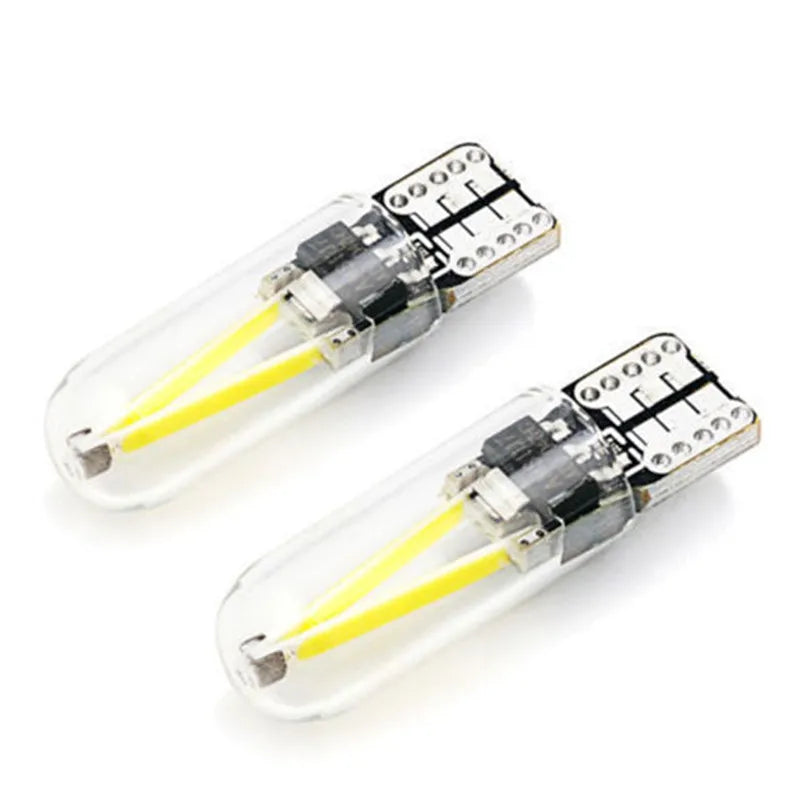 ampoule led t10 w5w 194 haute puissance 2400 lumens blanc moderne transparent 12v 3w