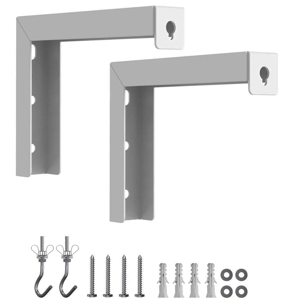 support projection blanc moderne kit fixation vis charge lourde écran cinéma