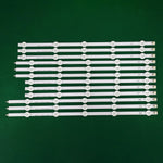 barres lumineuses led blanc texturées industrielles compatibles téléviseurs blancs translucides