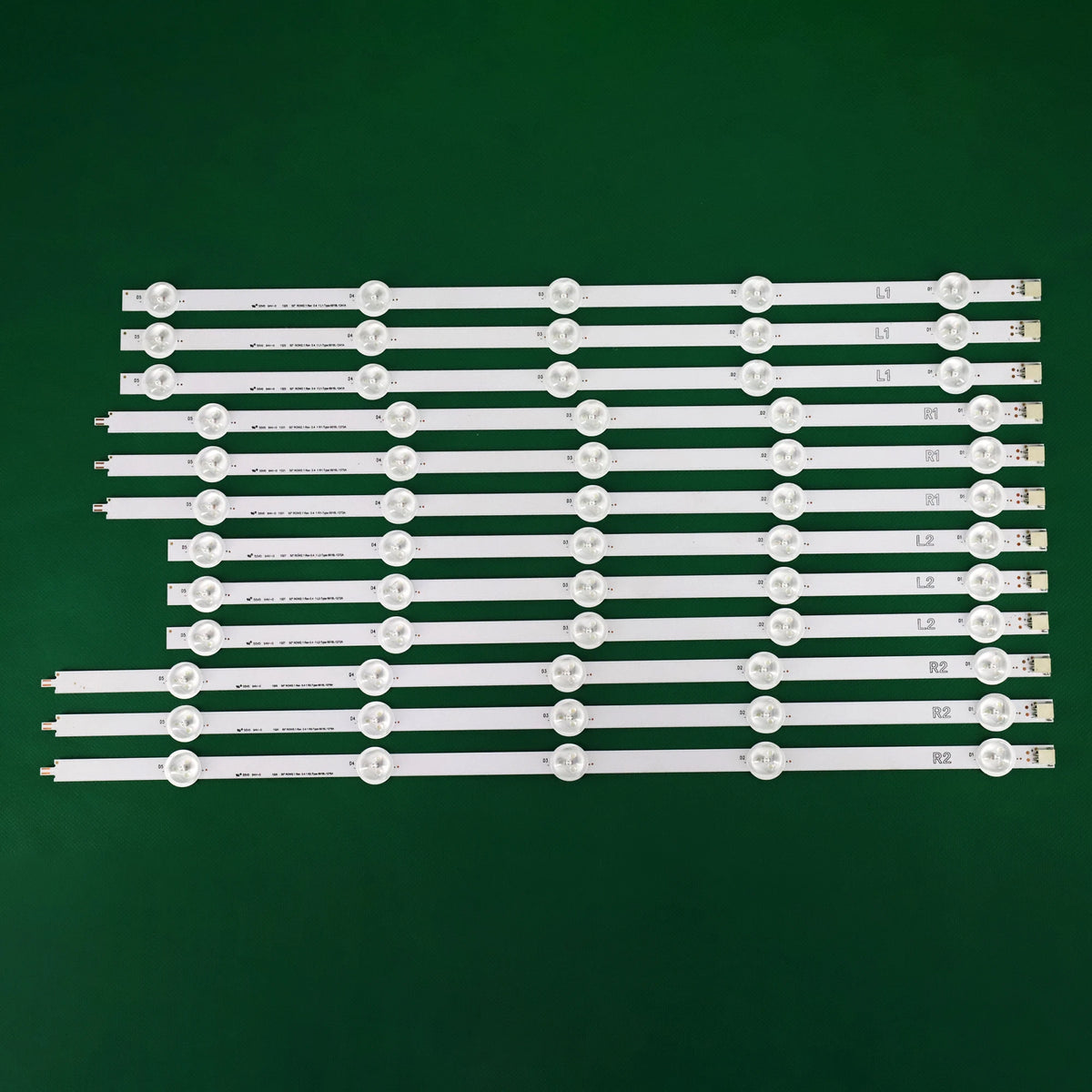 barres lumineuses led blanc texturées industrielles compatibles téléviseurs blancs translucides