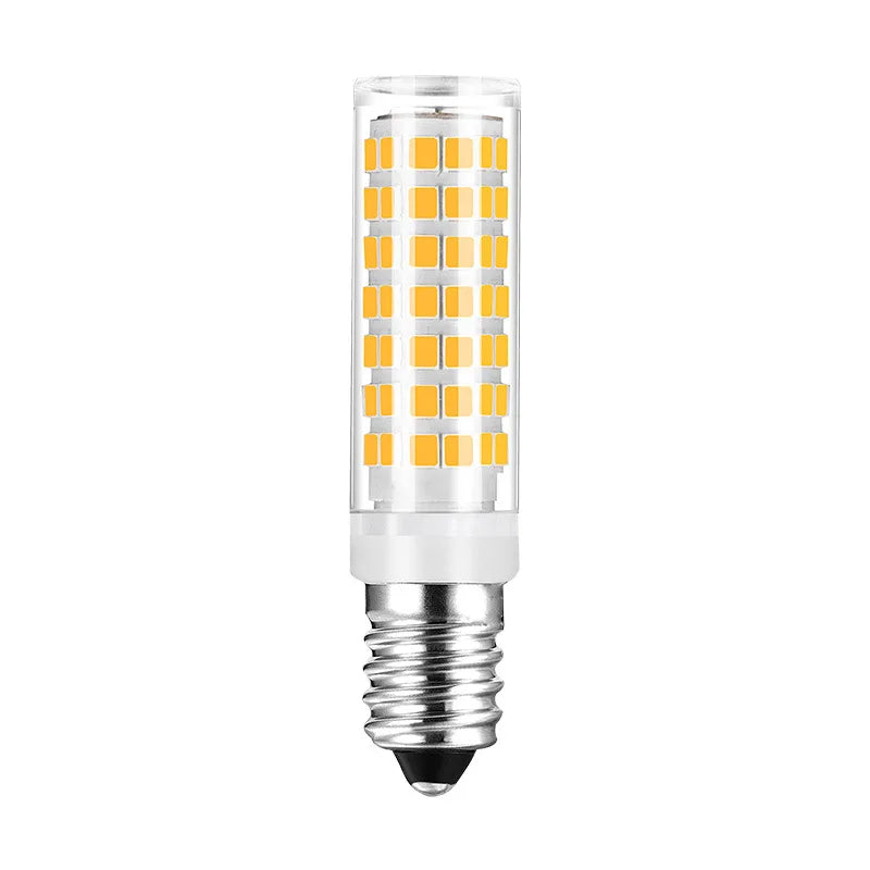 ampoule led e14 blanc jaune carrés dorés moderne 51 leds 33 leds 75 leds