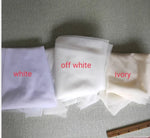 voile mariée cathédrale polyester blanc broderie florale translucide classique off white