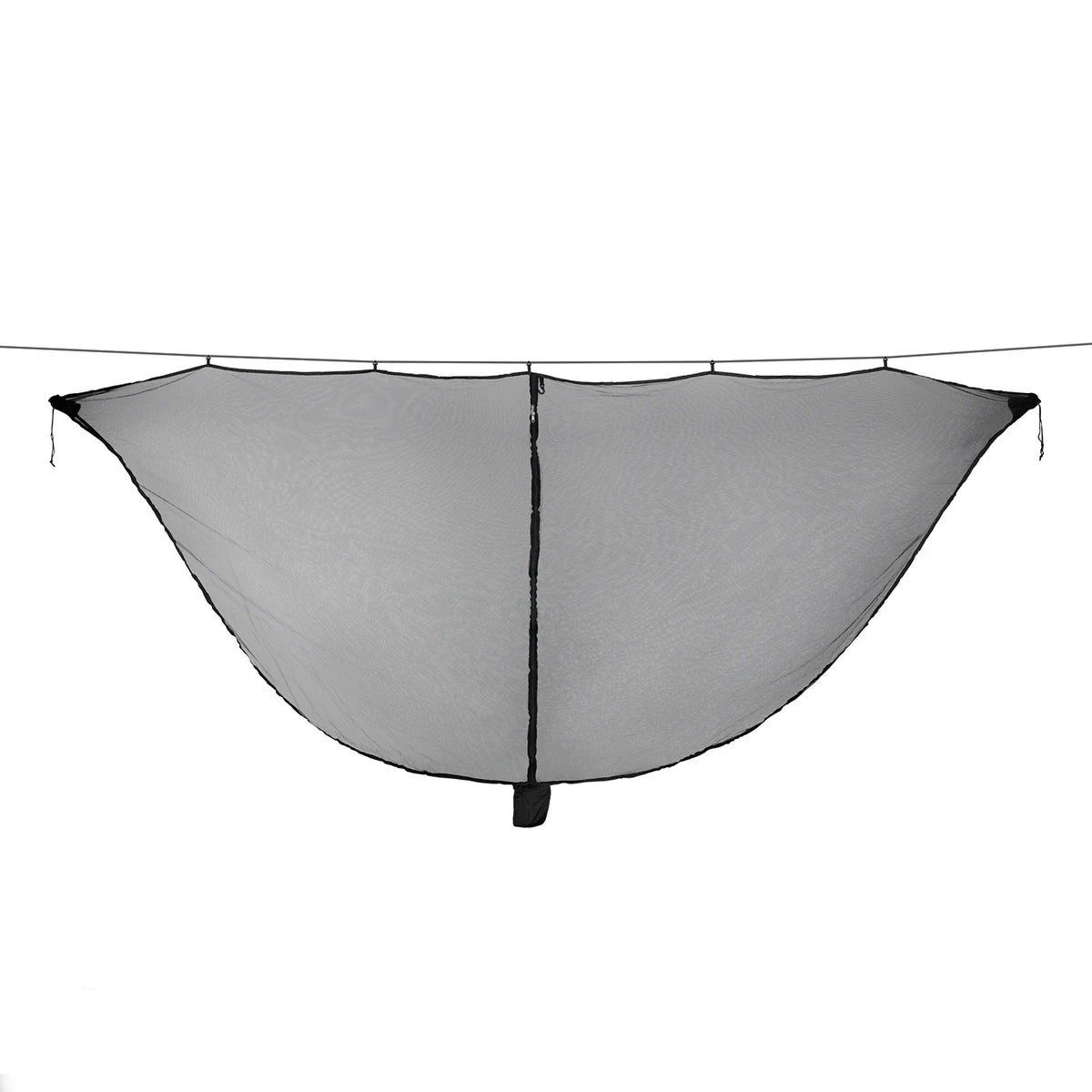 hamac double personne portable maille fine gris foncé sac corde anti moustiquesextérieur moderne