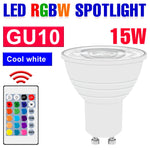 Ampoule LED RGB E14 spot rayures colorées moderne blanc opacité 50000h durée vie