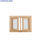 portes fenêtres miniatures bois naturel clair animaux transport fantaisie sports musique classique