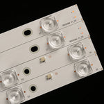 plaque led transparente blanche moderne connecteurs fixations téléviseur blanc