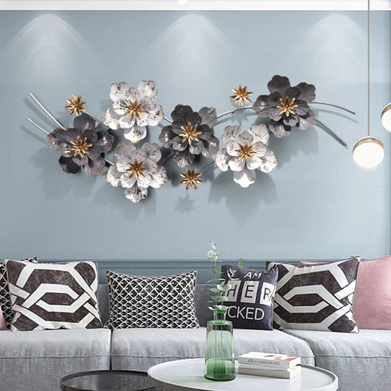 Set de 2 pièces de décoration murale suspendue