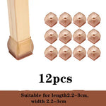 protège pieds chaise silicone antidérapant protection sol feutre moderne adhésif beige marron noiriaux