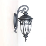 lampe murale classique ornements floraux verre translucide vintage éclairage chambre salle bains entrée étude