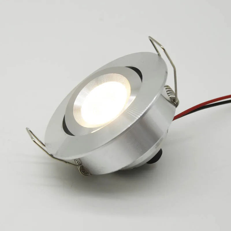 projecteur led spot 3w 12v blanc noir moderne câbles 3000k 4000k 6000k