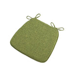 coussin chaise carré lin tissé moderne antidérapant siège salle manger