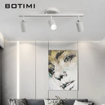 spots led blancs modernes réglables éclairage surface cuisine