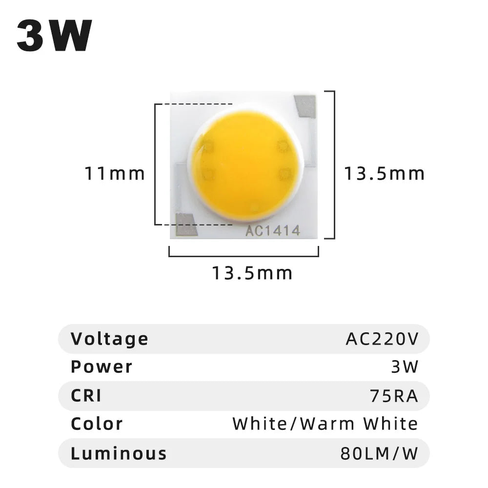 lot 10 puces led cob carrées projecteur downlight surface blanc chaud moderne intérieur