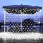 filet lumineux blanc chaud bleu multicolore jardin noël vacances interrupteur distance led moderne