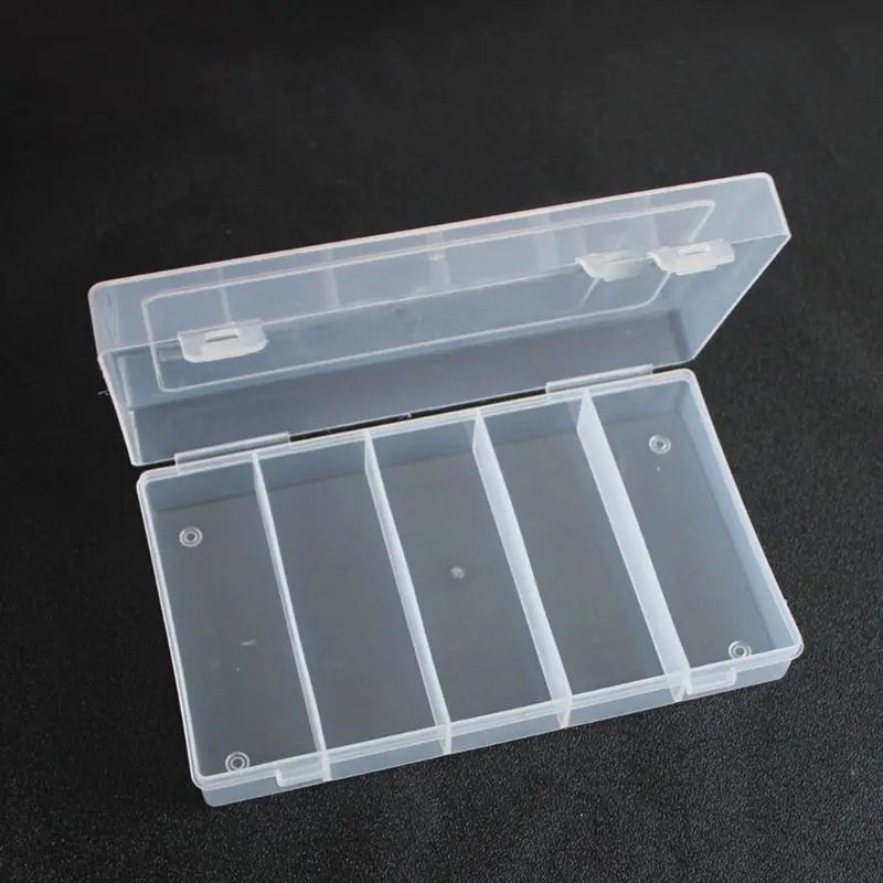 Boîte de rangement rectangulaire pour 100 capsules de pièces