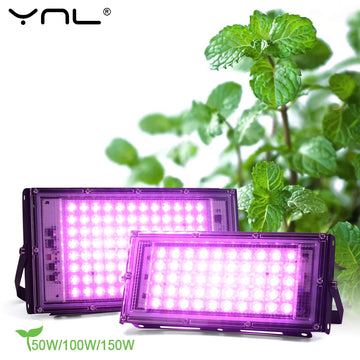 lampe led croissance végétale 100w 150w 50w spectre complet 180deg réglable clips aluminium moderne