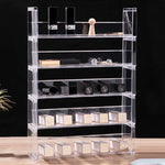 étagère acrylique transparente moderne rangement cosmétiques bocaux assaisonnement figurines pop