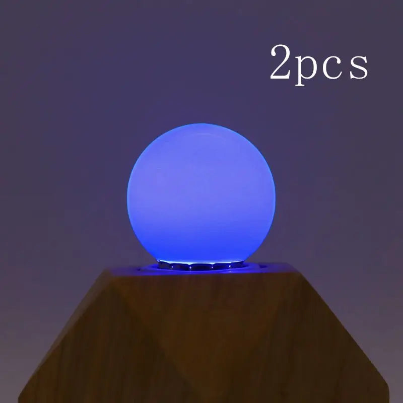 ampoules led colorées rouge blanc vert bleu jaune orange rose opalescentes moderne chambre