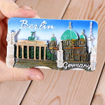souvenirs aimants réfrigérateur scènes urbaines paysages culturels personnages belgique berlin grèce russie espagne praguechine