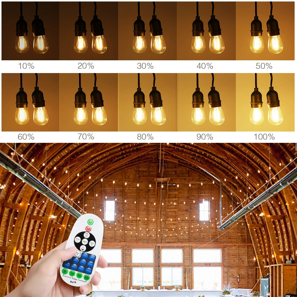 contrôleur led télécommande rf 1500w 23touches 110v 220v prise courant câble vis moderne noire