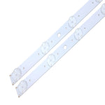 bande éclairage arrière led blanc 480mm 8leds clips modernes téléviseur accessoire technologique