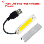lampe led usb alimentation continu blanc chaud froid compact adhésif