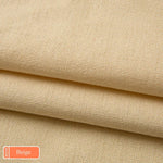 tissu toile coton résistant couture bricolage ameublement textile solide couleur unie 145cm