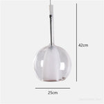 suspension lumineuse moderne transparent miroir doré led 249 2000 lumens 90 260v 5mètres carrés