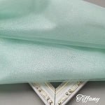 tissu polyester tulle pailleté rose clair blanc gris vert moderne décoration bricolage accessoire couture