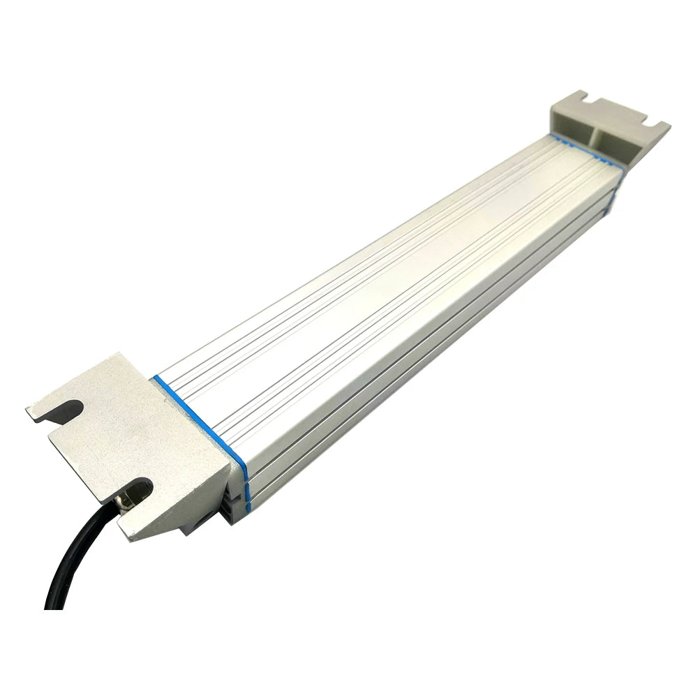 lampe led industrielle 30w ip67 argentée clips modernes