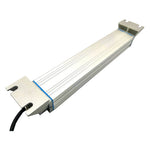 lampe led industrielle 30w ip67 argentée clips modernes