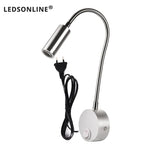 lampe murale led moderne bras articulé réglable lecture chambre blanche noir