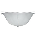 hamac double personne portable maille fine gris foncé sac corde anti moustiquesextérieur moderne