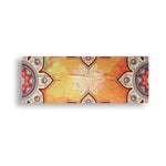 serviette yoga bleu mandala anti dérapante 183cm 63cm ethnique moderne multifonctionnelle fitness