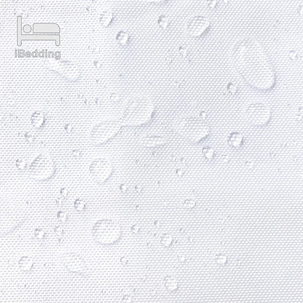 rideau douche moderne polyester blanc rayures verticales anneaux imperméable respectueux l'environnement