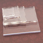 supports découpe transparents grille adhésif moderne bricolage scrapbooking