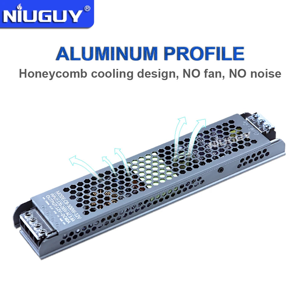 transformateur led 12v 24v 36w 60w 100w 150w 200w 300w 400w 500w câble ac