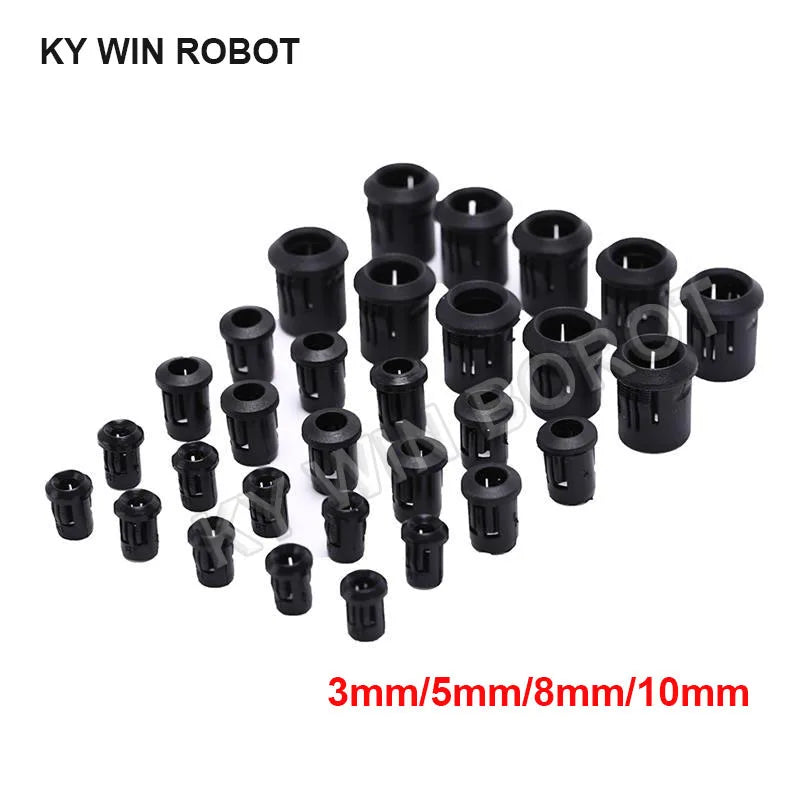embouts fixation led noir 3mm 5mm 8mm 10mm précision utilitaire bricolage diy project électronique