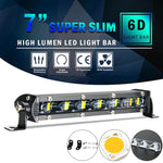 barre lumineuse led noire moderne 13 20 25 32 inches clips ip68 combo beam