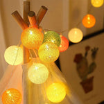 guirlande lumineuse filaments tissés couleurs multiples moderne adhésif anniversaire décoration extérieure festive mariage