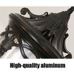 lampe suspendue classique ornements sculptés verre translucide noir doré chambre salon étude