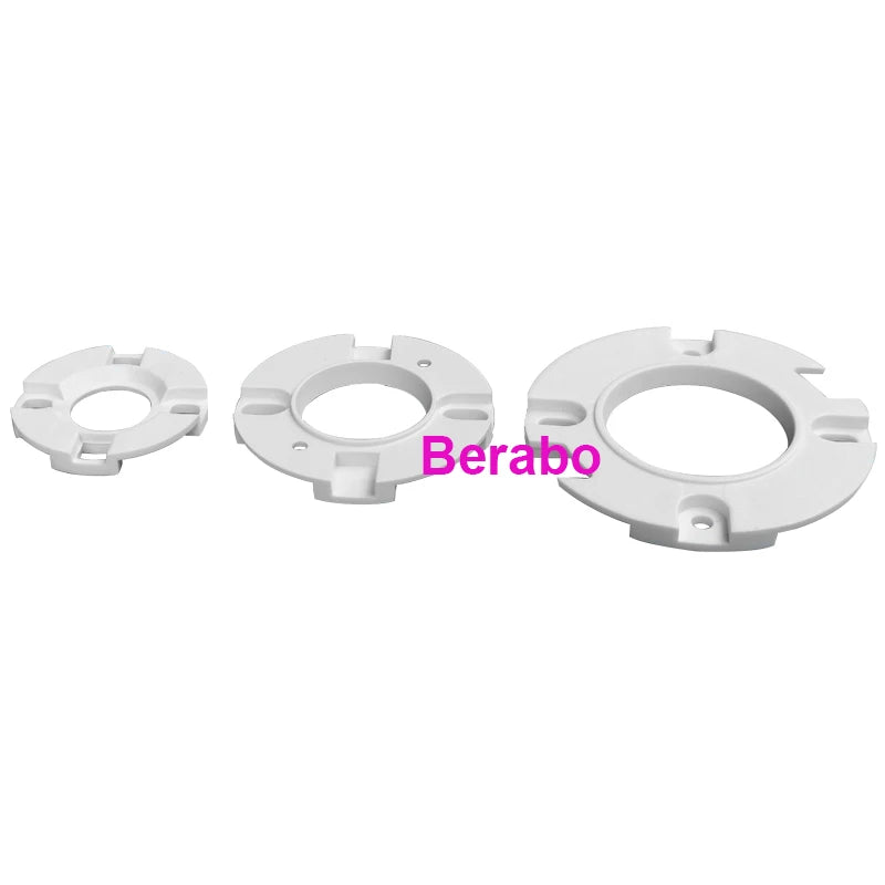 supports led cob blanc modernes fonctionnels 11mm 17mm 23mm 4pcs