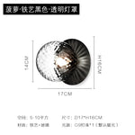 luminaire mural moderne verre texturé or blanc ampoule led éclairage cuisine chambre minimaliste
