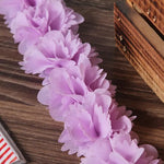 couronne fleurs artificielles motif floral rose clair noir blanc rouge violet mariage