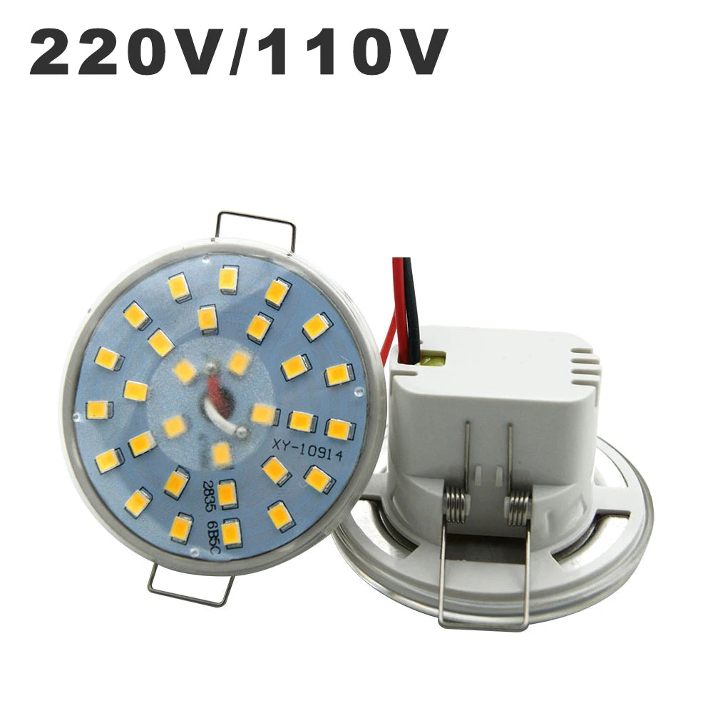 spots led gris blanc modernes 3w 5w 6w adaptateur cable vis fixe